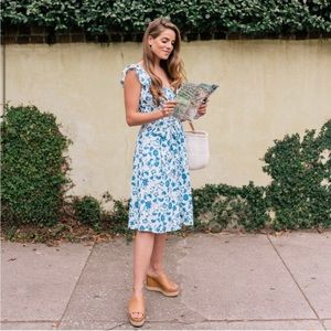 Gal Meets Glam Olivia Floral Dress Size 10